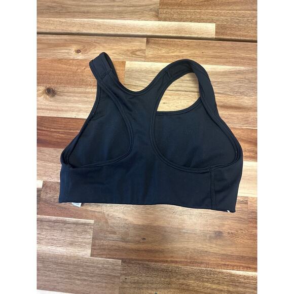 Nike DriFit Sports Bra Black with white Small - Picture 3 of 5